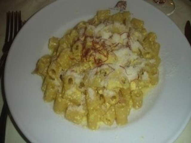 Rigatoni Allo Zafferano