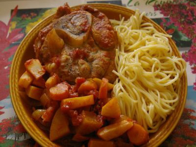 Osso Bucco Con Verdure