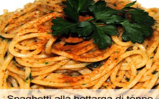 Spaghetti Alla Bottarga Di Tonno