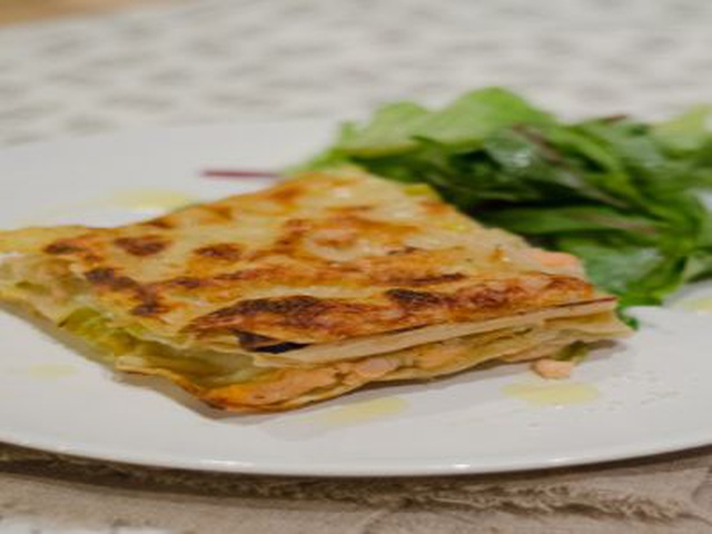 Lasagne Fresche Con Due Salmone E Porri