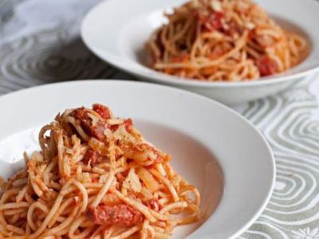 Spaghetti Al Salame