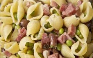 Conchiglie Pancetta E Piselli