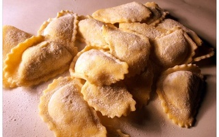 Pansotti al basilico