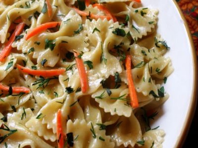 Fusilli Con Verdure Al Limone