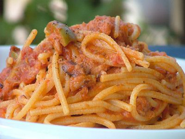 Spaghetti Al Tonno Rosa