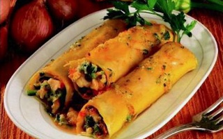 Cannelloni All'aragosta E Fiori Di Zucchina