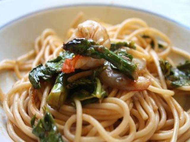 Spaghetti Agli Asparagi Selvatici