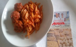 Trofie Con Sugo E Polpette