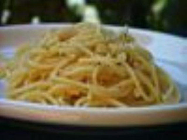 Spaghettoni All'aglio E Olio