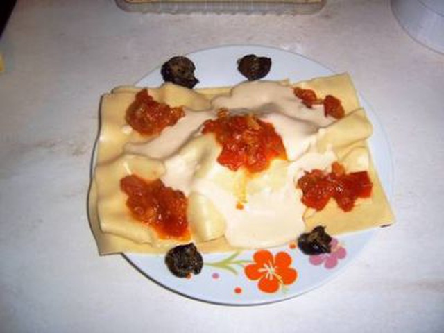 Lasagne Di Lumaca Con Crema Di Aglio