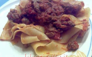 Pappardelle Con Sugo Di Cinghiale