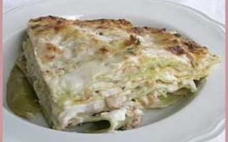 La Lasagna Di Pesce A Due Colori