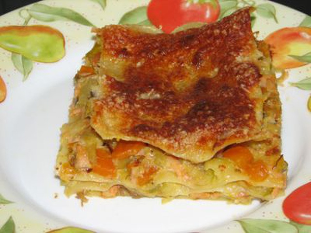 Lasagne di colori autunnali