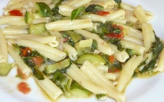Pasta Con Gamberi E Verdure