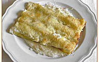 Cannelloni Ai Funghi E Prosciutto Cotto