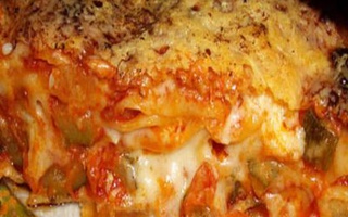 Lasagne al formaggio di capra e zucchine