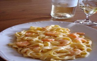 Tagliatelle Di Gamberetti