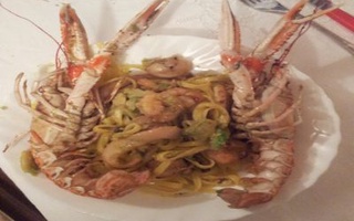 Taglietelle, Avocado E Mix Di Pesce