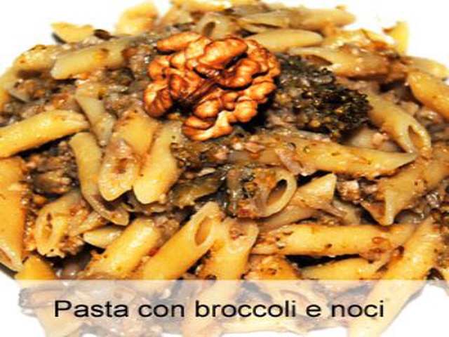 Pasta Con Broccoli E Noci