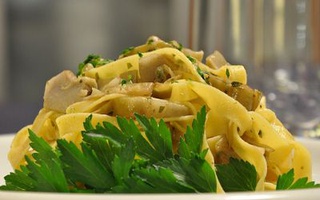 Tagliatelle Ai Carciofi