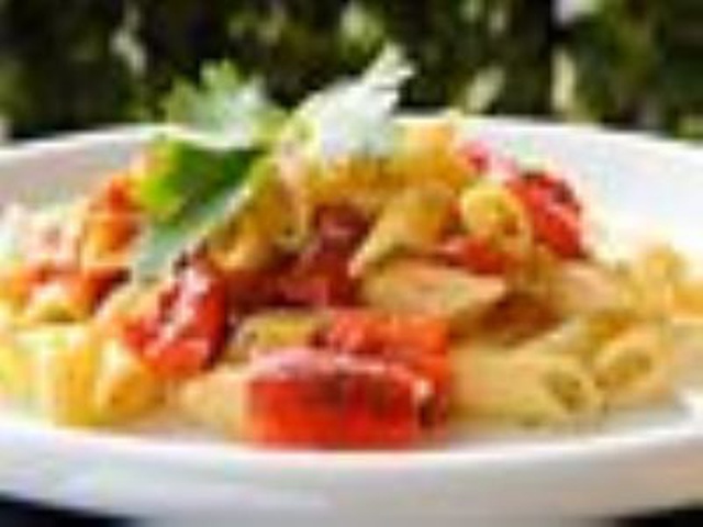 Pasta Con Peperoni Al Forno