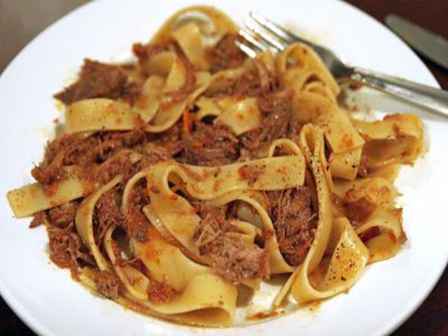 Pappardelle Al Sugo Di Anatra