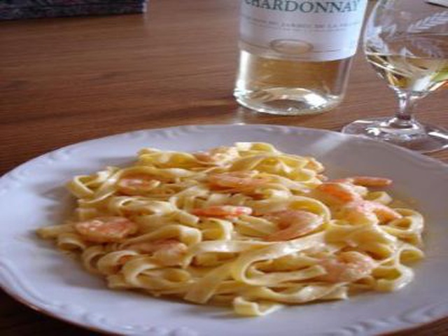 Tagliatelle Di Gamberetti