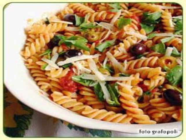 Fusilli, Rucola E Pomodorini