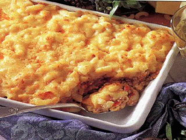 Pasta gratinata