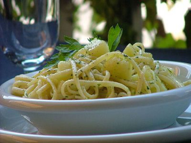 Tagliatelle Patate E Prezzemolo