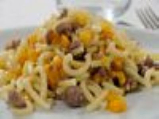 Pasta Zucca E Salsiccia