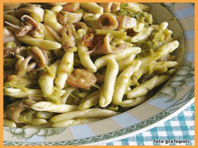 Trofie Alla Crema Di Asparagi E Gamberi