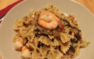 Farfalle Con Radicchio E Mazzancolle