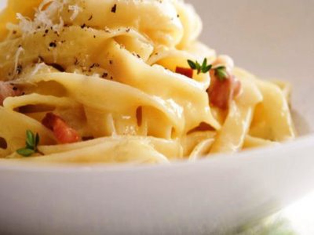 Fettuccine Alla Papalina