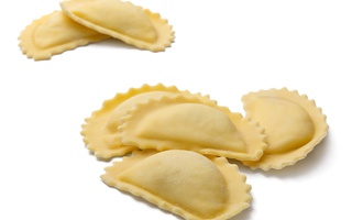 Pansotti vegani alla zucca