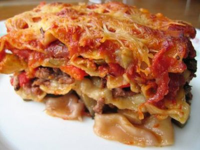 Lasagne con legumi