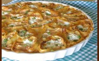 Conchiglioni Farciti Con Ricotta, Piselli E Prosciutto Cotto