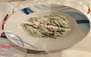 Trofie Verdi Con Panna E Pancetta