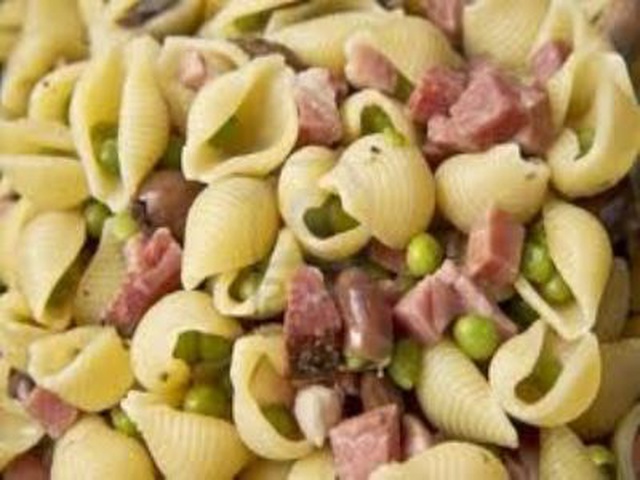 Conchiglie Pancetta E Piselli