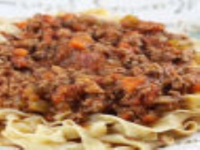 Tagliatelle Con Ragu' Alla Bolognese Per Il Bimby