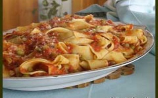 Pappardelle Salsiccia E Funghi