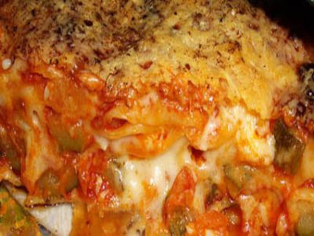 Lasagne al formaggio di capra e zucchine