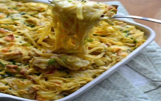 Tagliolini Con Porri E Brie