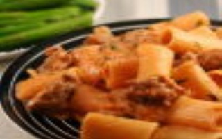Rigatoni Alla Salsiccia " Al Microonde "