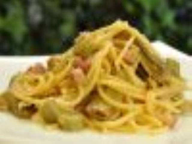 Spaghetti Alla Carbonara Ai Carciofi