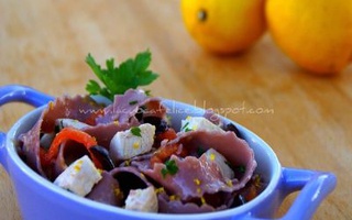 Reginette Tonno,pomodoro,olive E Limone