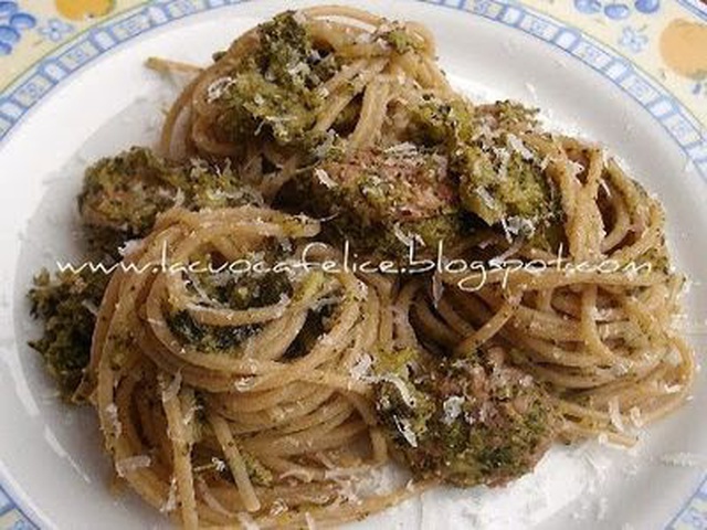 Spaghetti Broccoli E Salsiccia