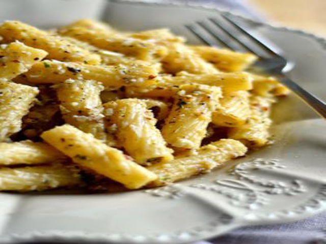 Rigatoni Con Mandorle E Nocciole