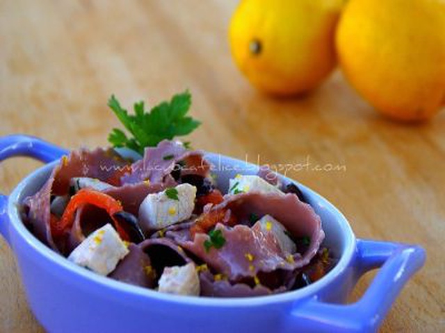 Reginette Tonno,pomodoro,olive E Limone