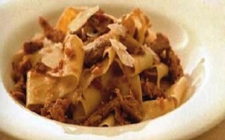 Pappardelle Al Ragù Di Lepre